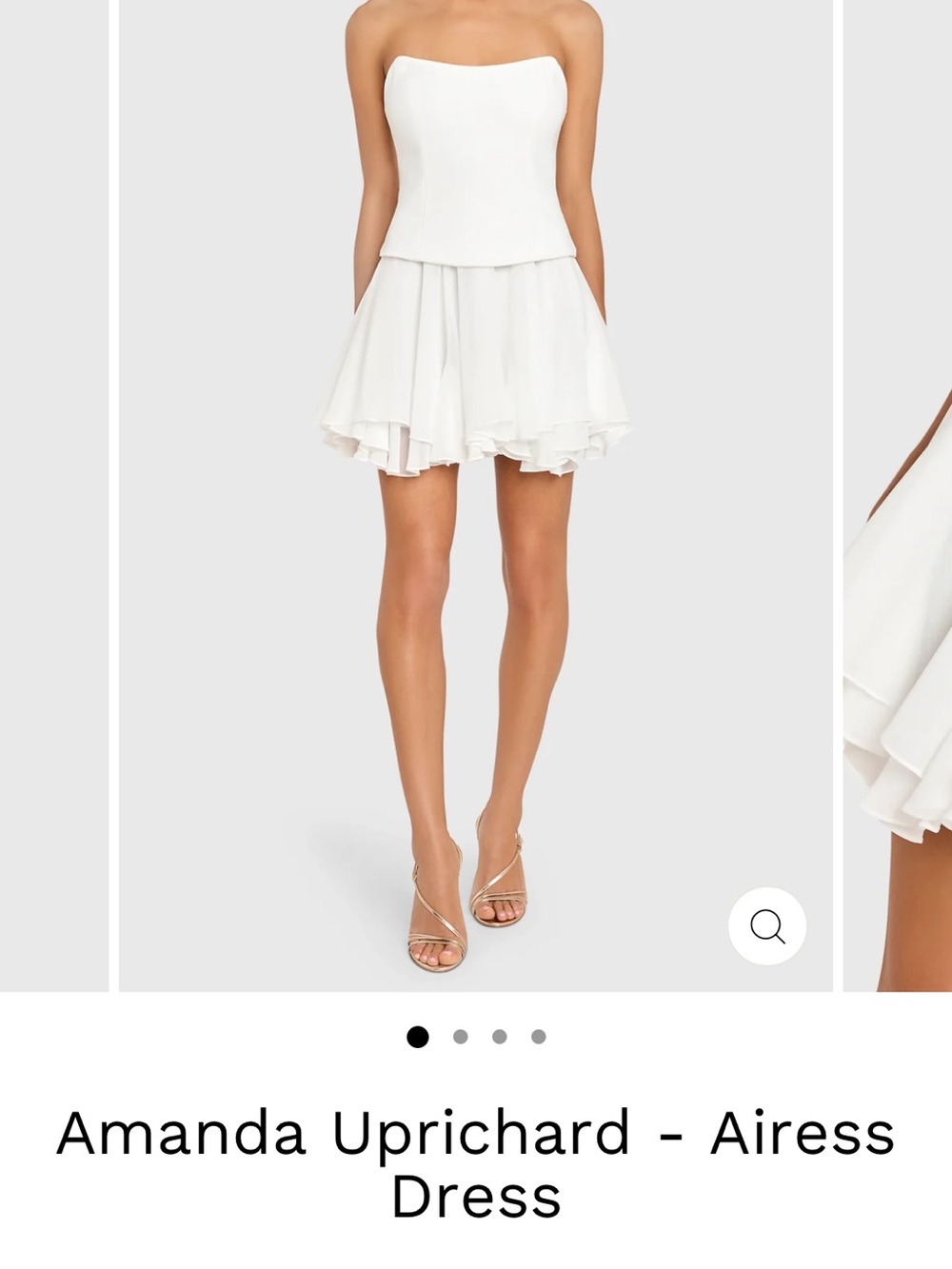 Amanda Uprichard Airess Mini Dress